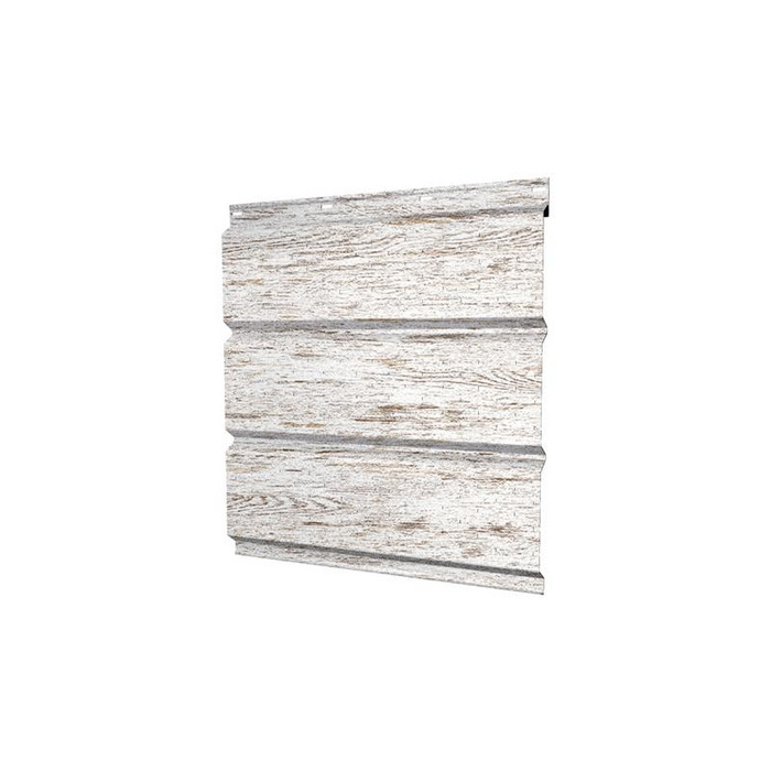 Софит металлический полная перфорация 0,45 Print Elite с пленкой Snow Wood
